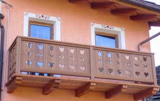 Balconate - Engaz - Arte del legno