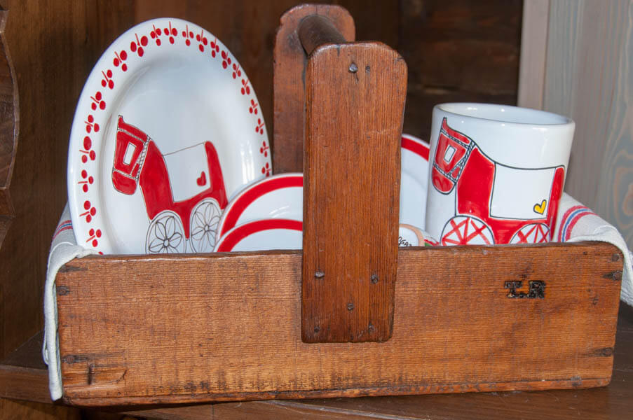 Ceramiche - Engaz - Arte del legno